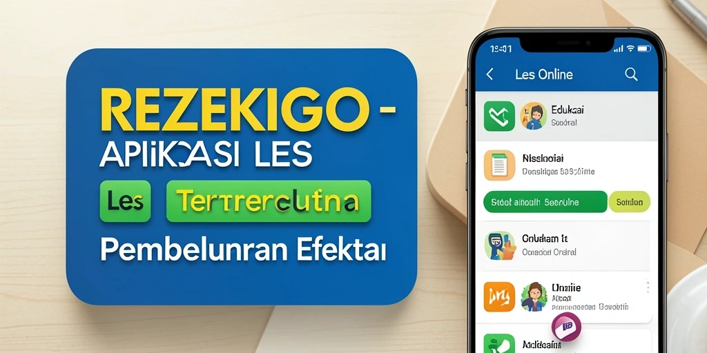 Antarmuka REZEKIGO yang intuitif untuk pembelajaran Les Online.